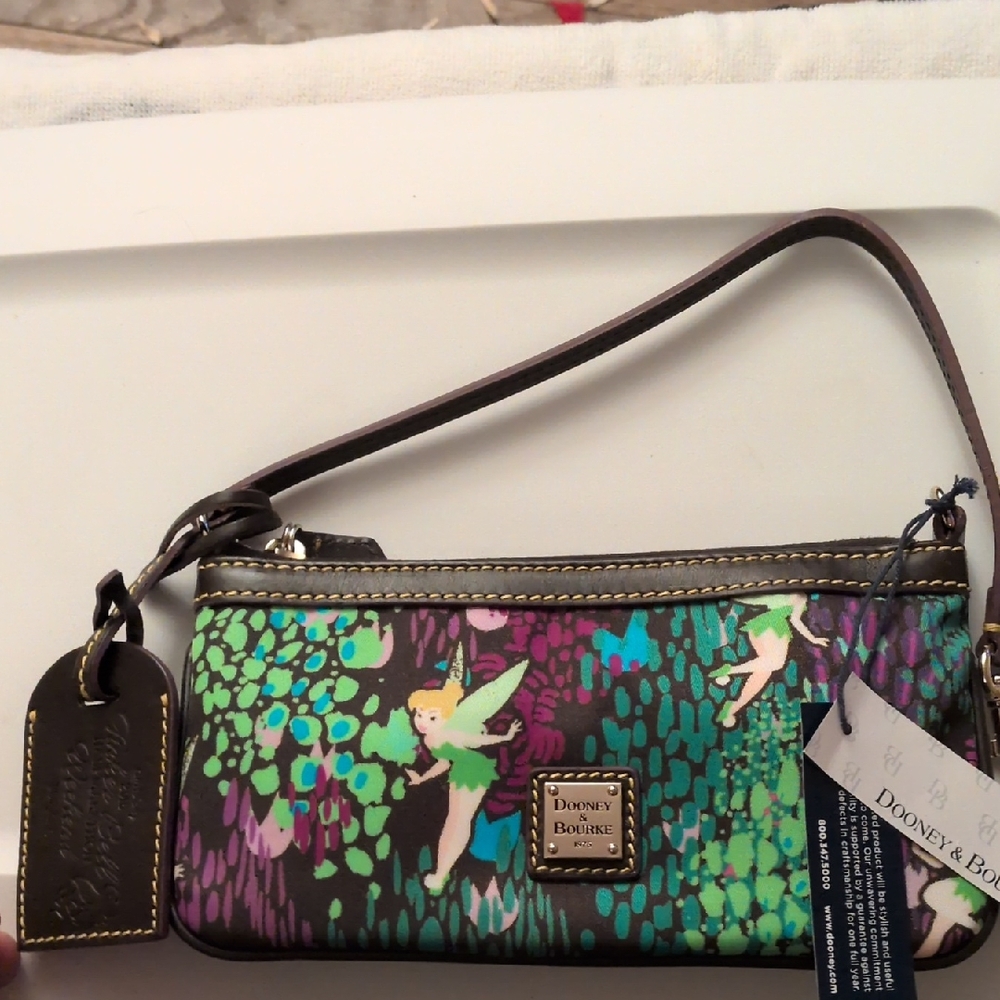 Dooney & Bourke 2016 Tinkerbell Half Marathon Wristlet-NWT